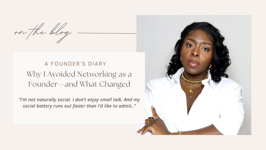 Why I Avoided Networking as a Founder—and What Changed