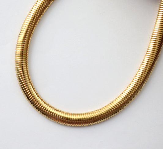 Chunky Belt Snake Chain Necklace