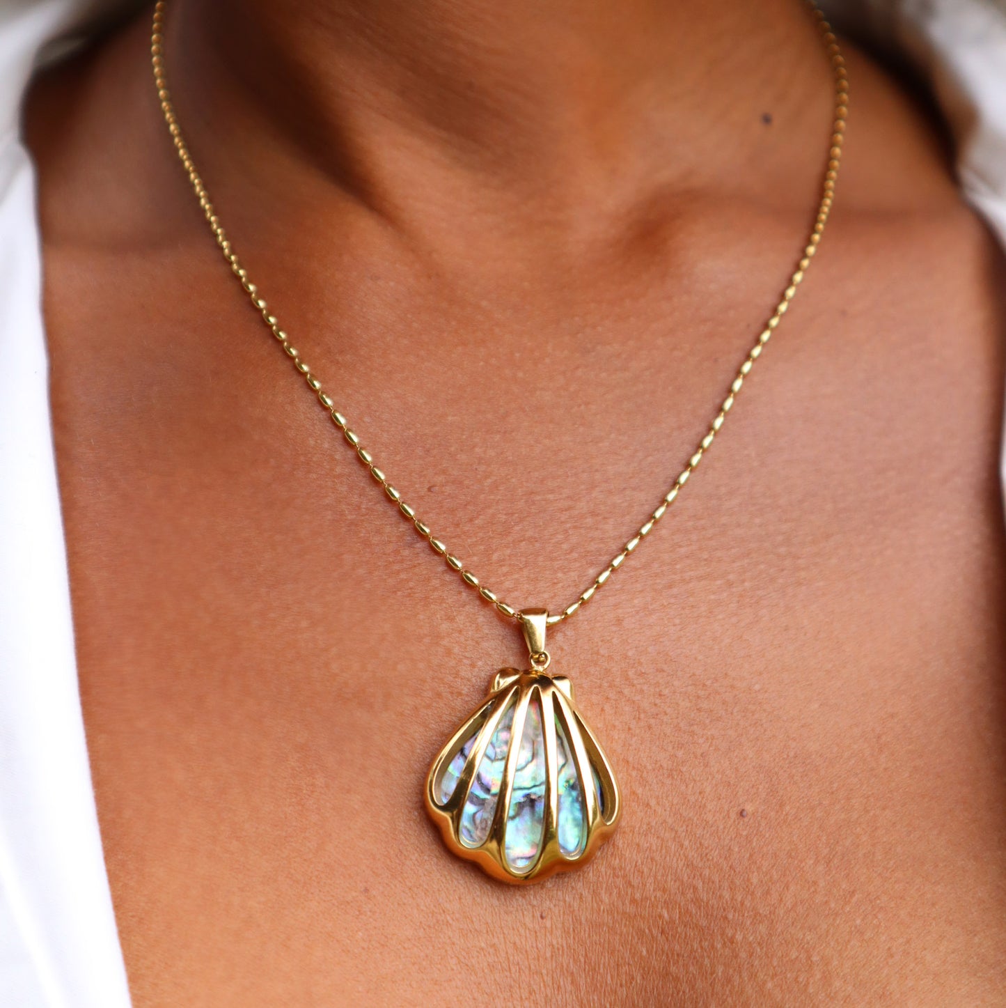 Isla Abalone Necklace