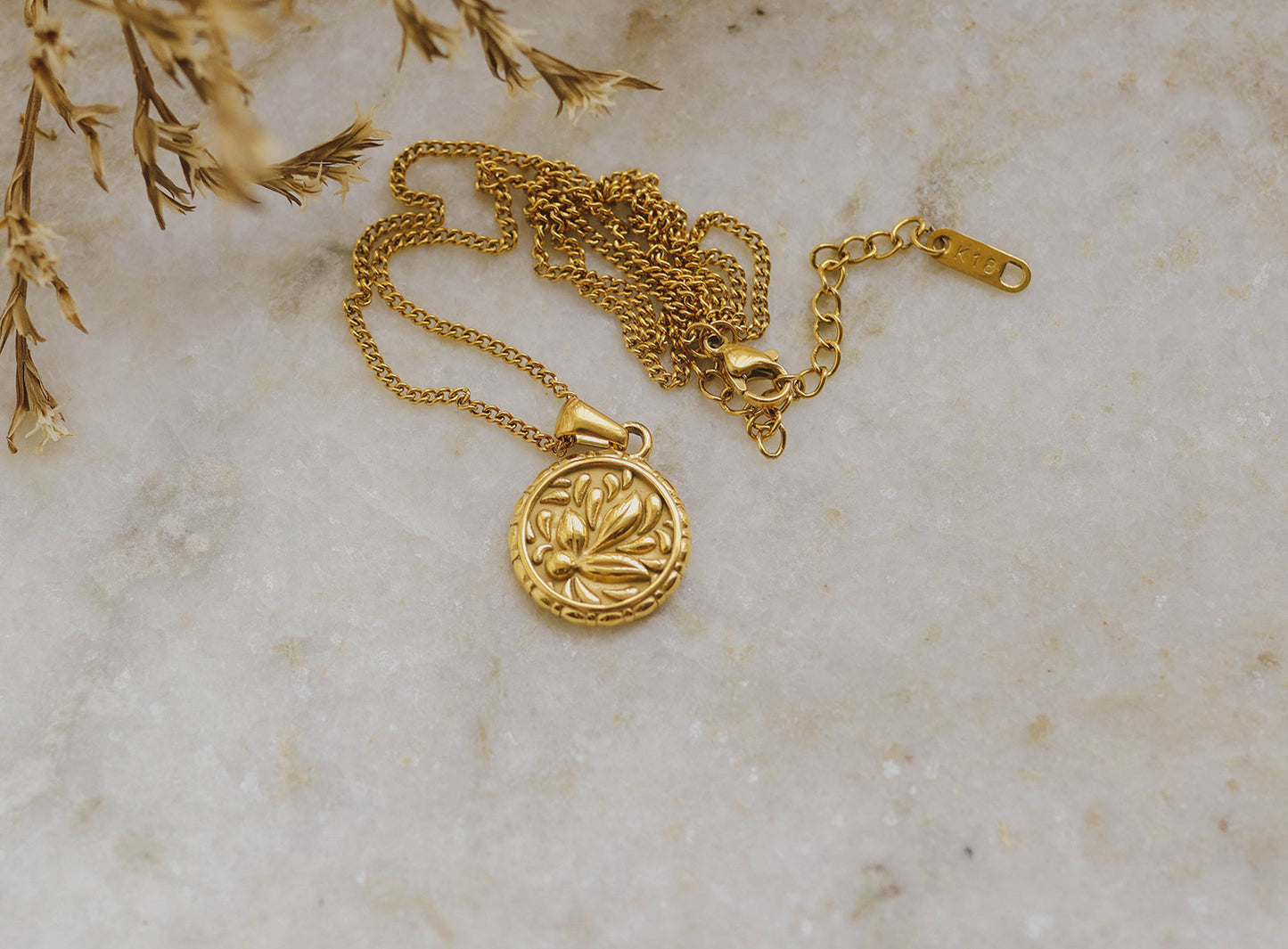 Lotus Necklace