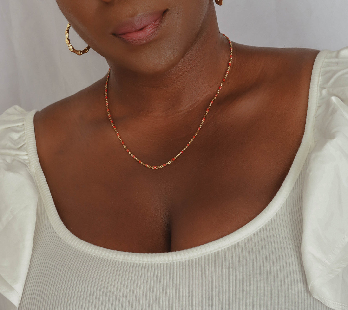 Orchid Necklace