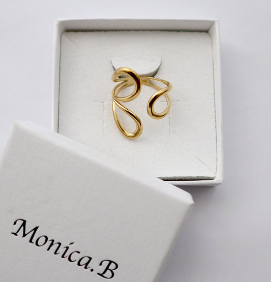 Aurielle Curve Ring
