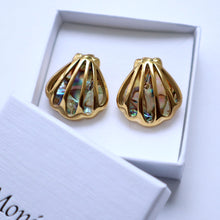 Load image into Gallery viewer, Isla Abalone Earrings
