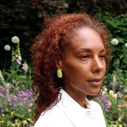 Colour Pop Enamel Earrings