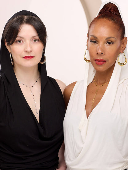 Linear Glow Lariat Necklace