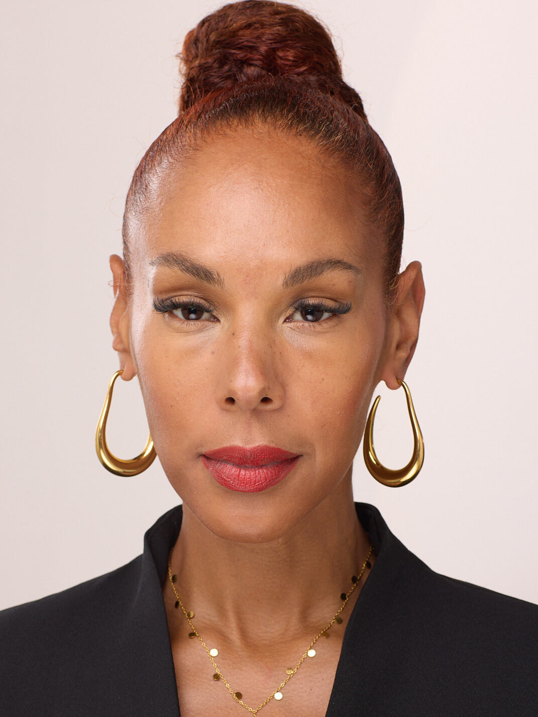 Liquid Curve Hoop Earrings