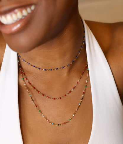 Orchid Necklace