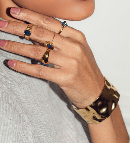 Wide Textured Cuff