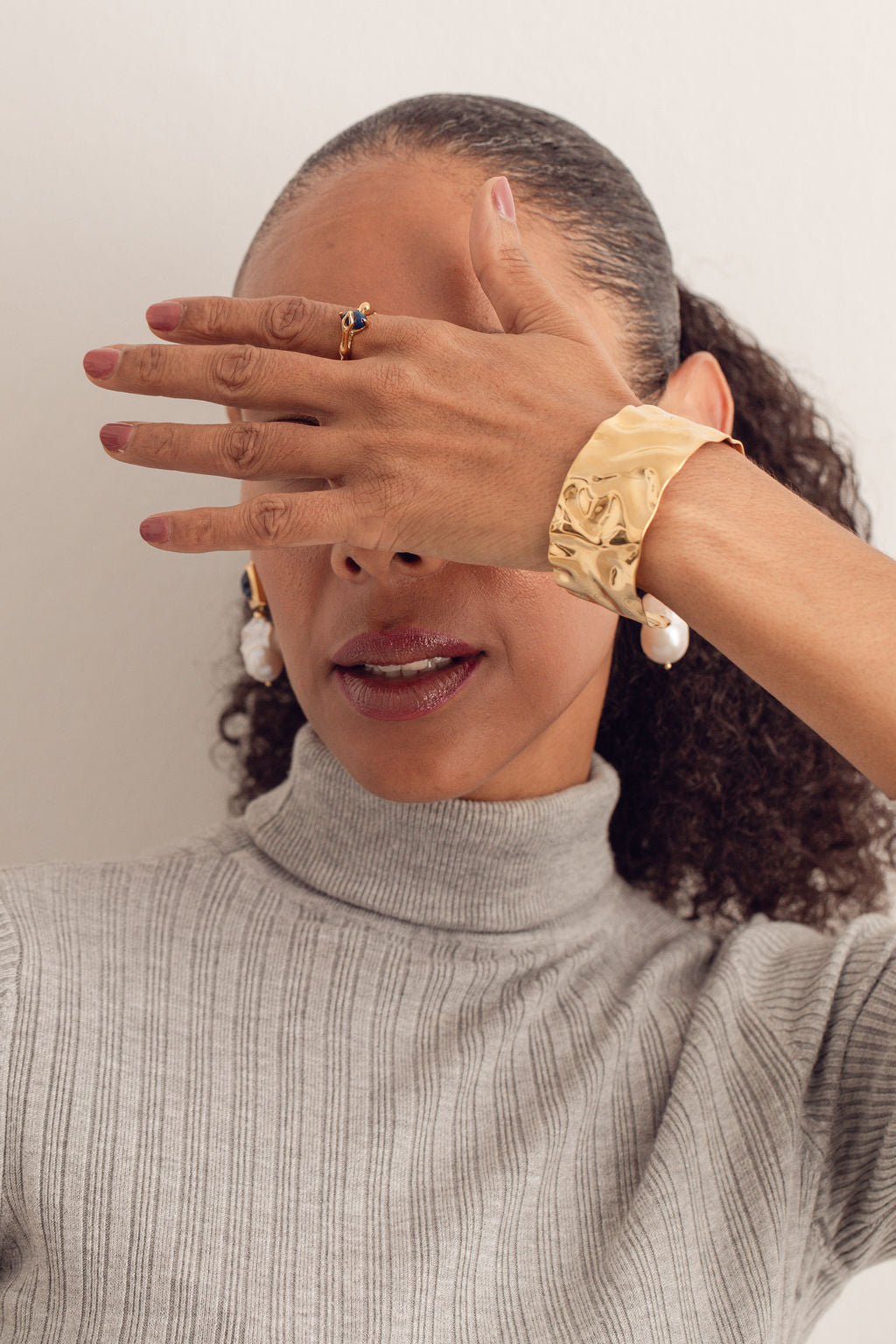 Wide Textured Cuff