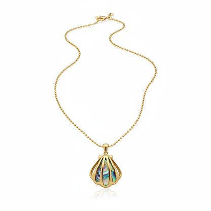 Isla Abalone Necklace Cut-Out