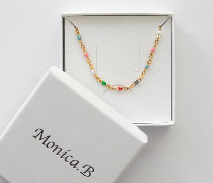 Orchid Necklace
