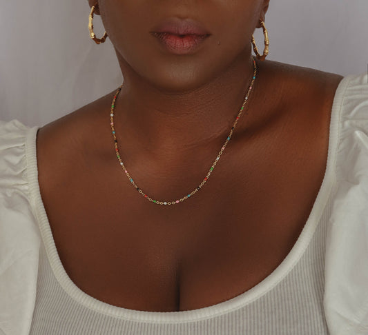 Orchid Necklace