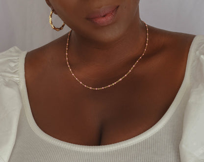 Orchid Necklace
