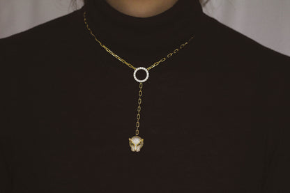 Vrouw Necklace & Earrings Set