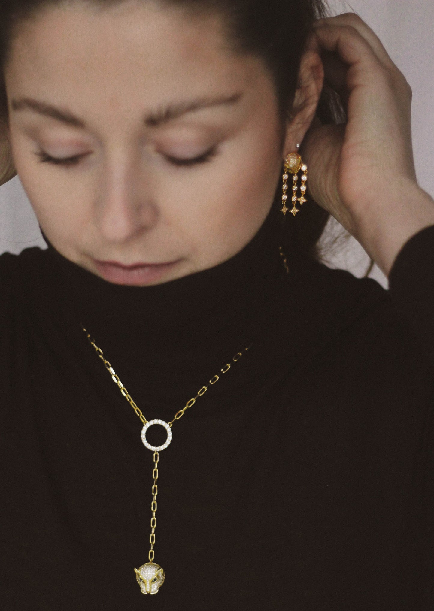 Vrouw Necklace & Earrings Set