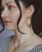 Load image into Gallery viewer, Marigold Hoop Earrings